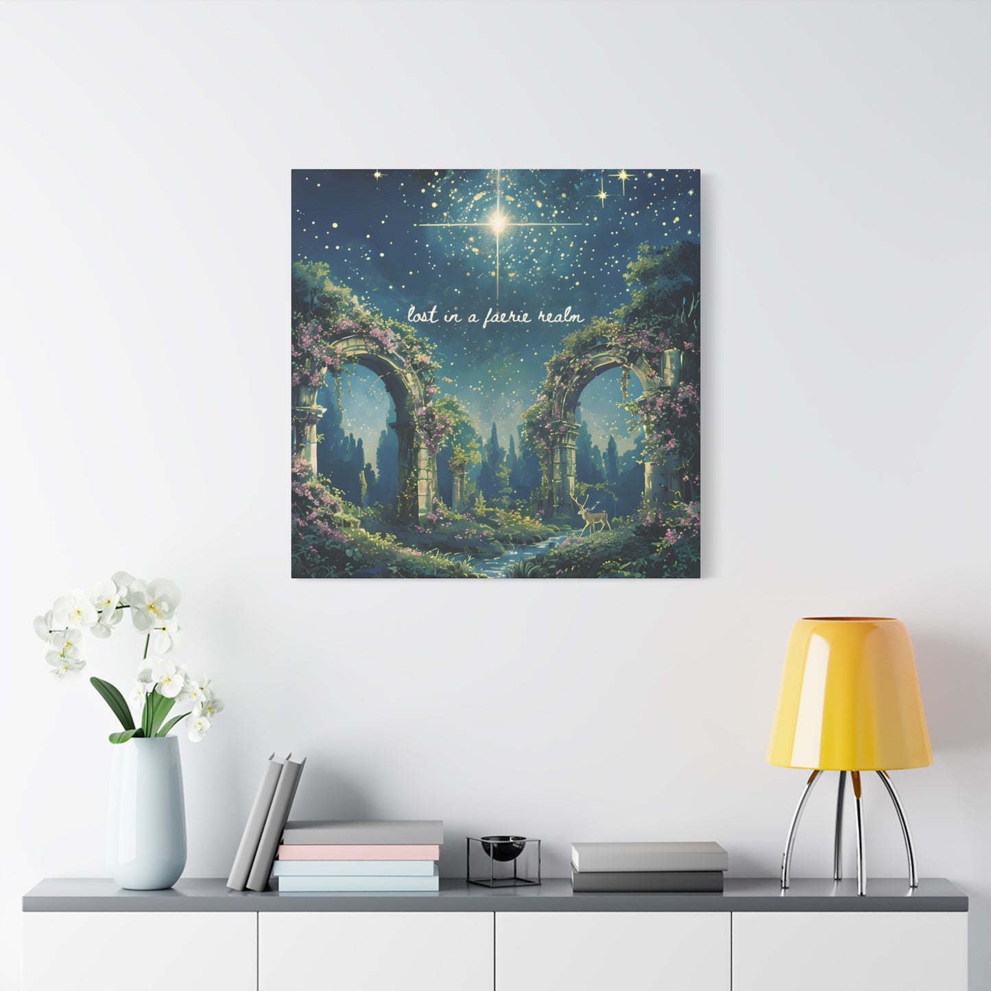 Lost in a Faerie Realm - Spring Court Wall Art Print