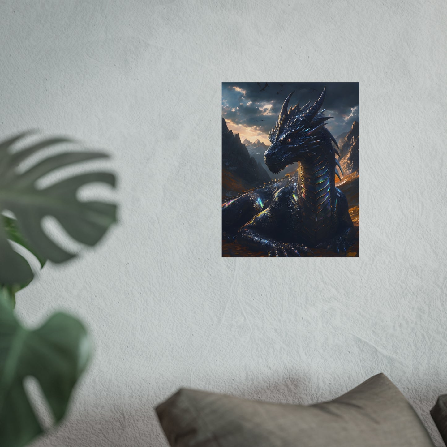 Onyx Storm Fan Art Poster - Reading Corner Decor