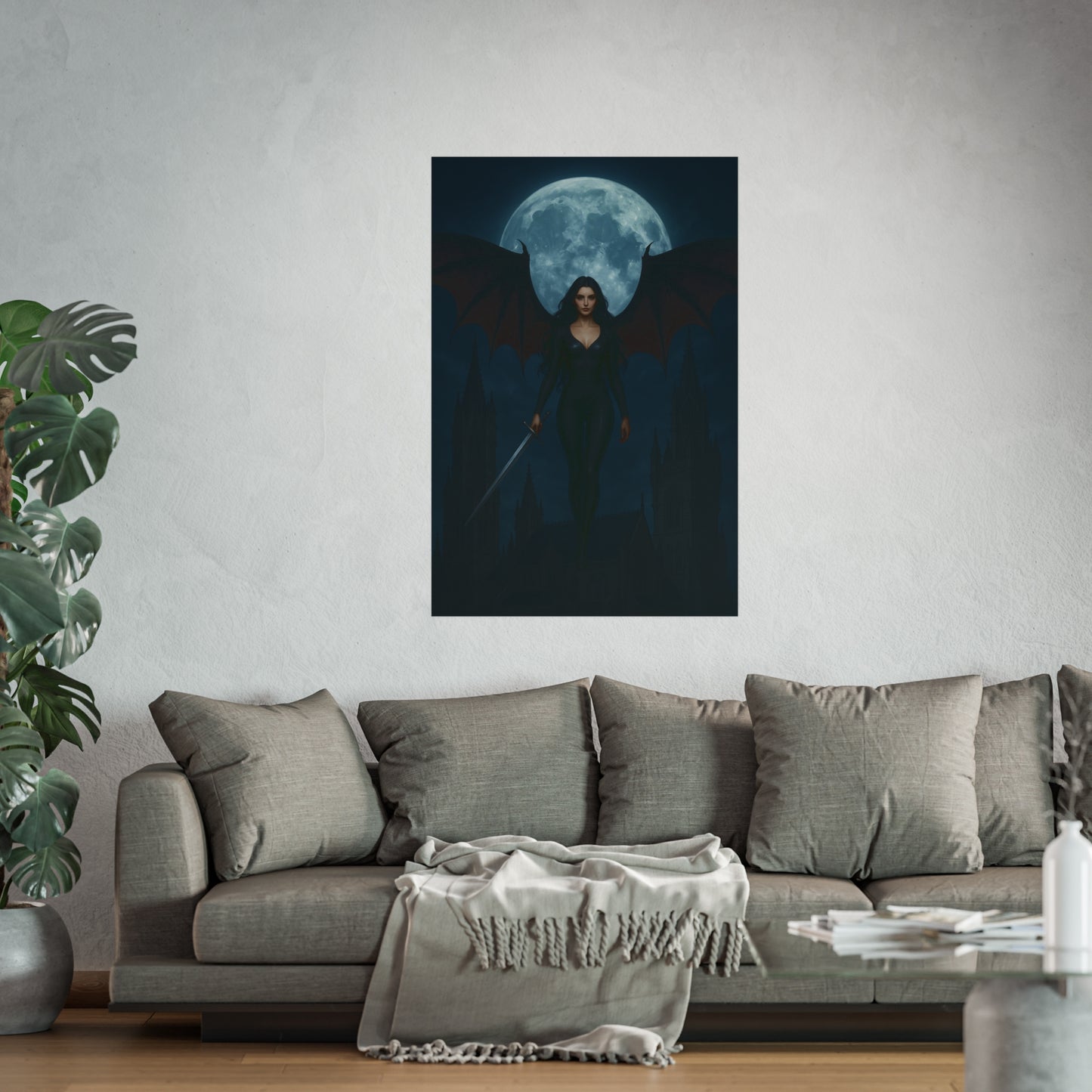 Oraya – Vampire Art Print from The Serpent & the Wings of Night