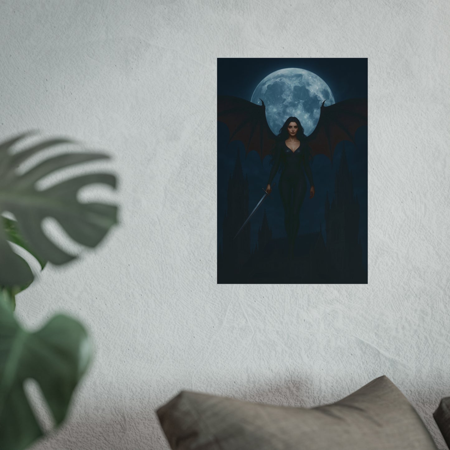 Oraya – Vampire Art Print from The Serpent & the Wings of Night