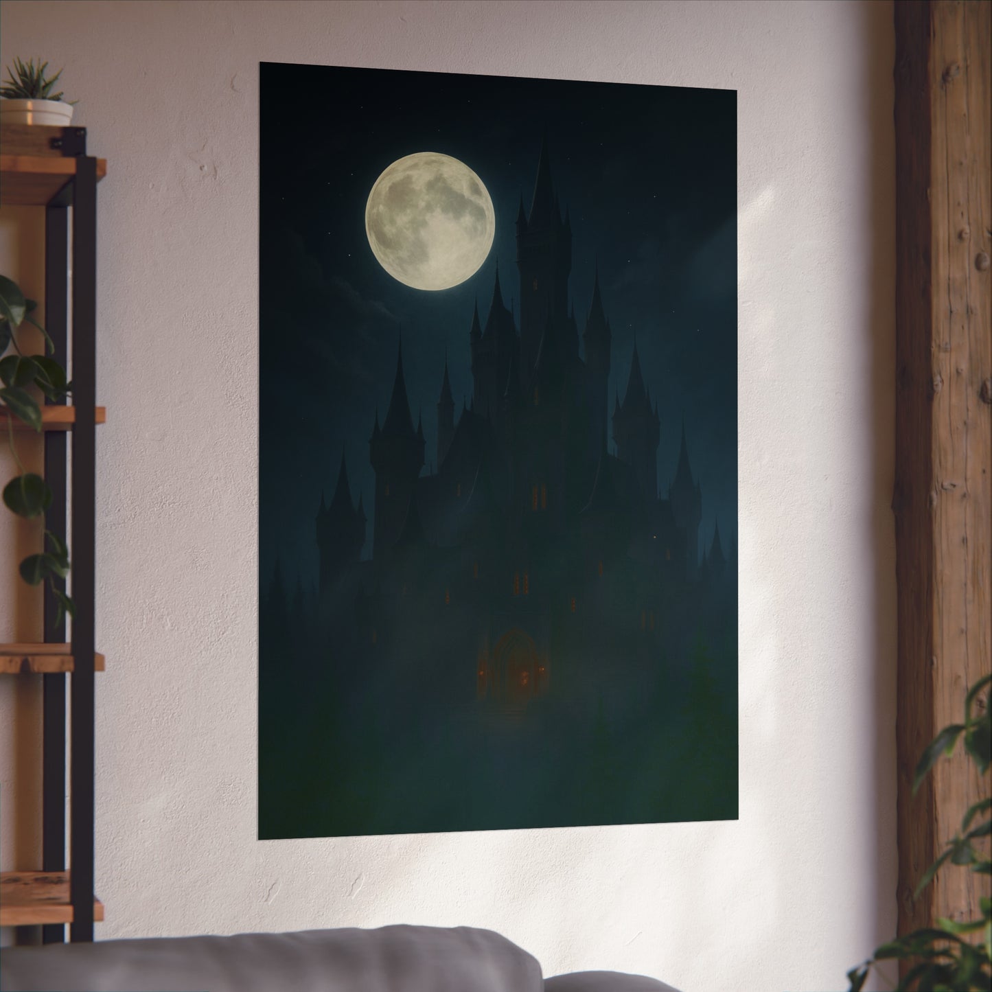 The Nightborn Castle – Gothic Vampire Wall Art from Crowns of Nyaxia