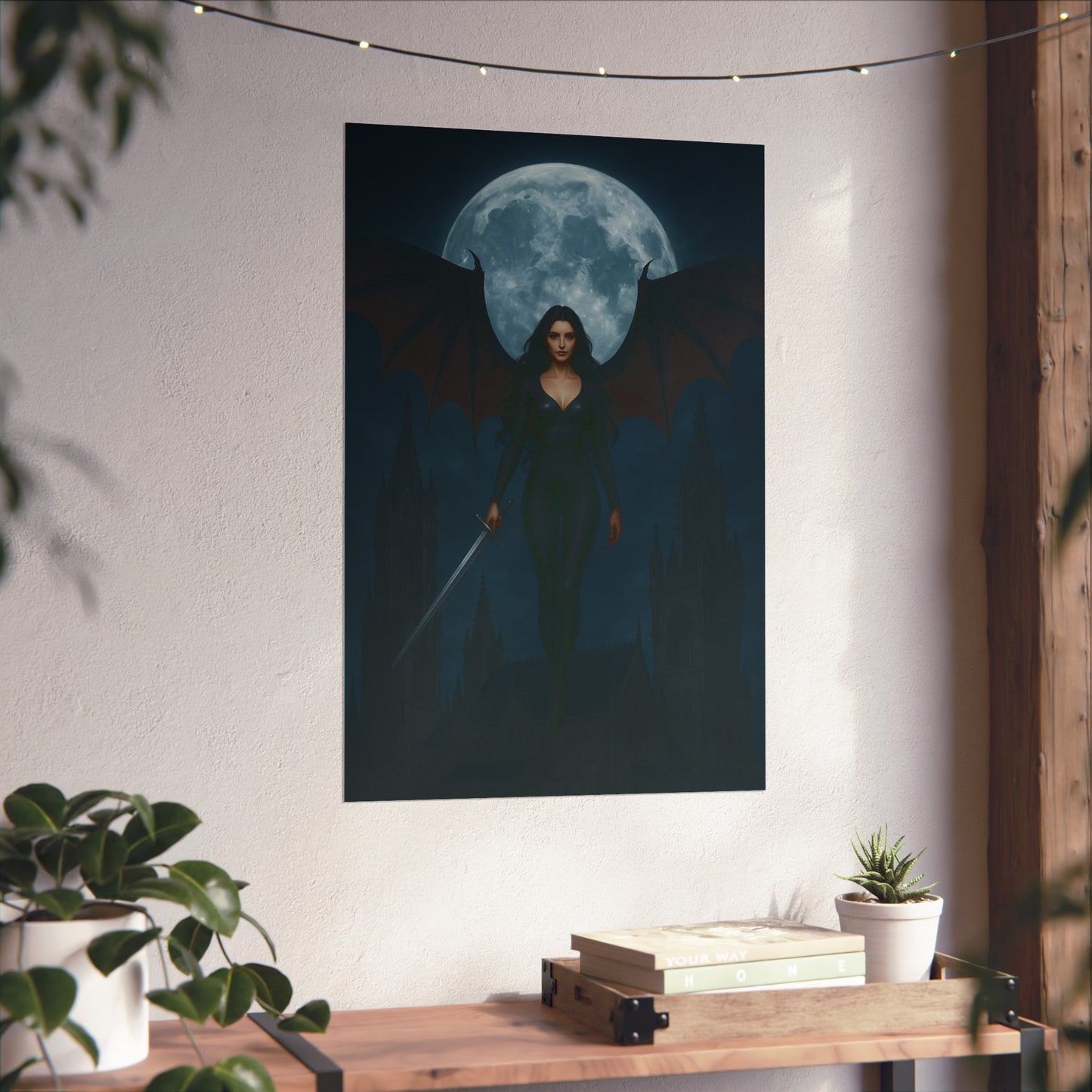 Oraya – Vampire Art Print from The Serpent & the Wings of Night