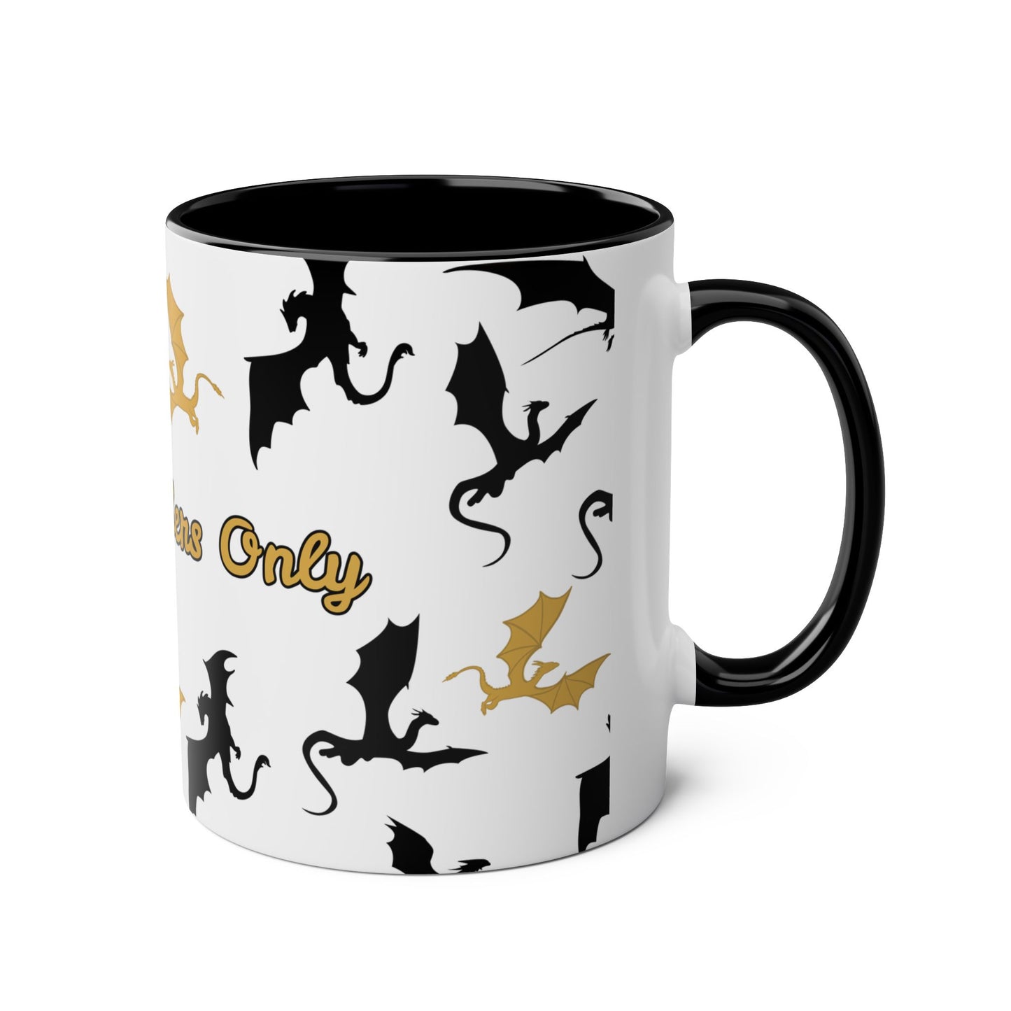 Dragon Riders Only Mug - Bookish Gifts