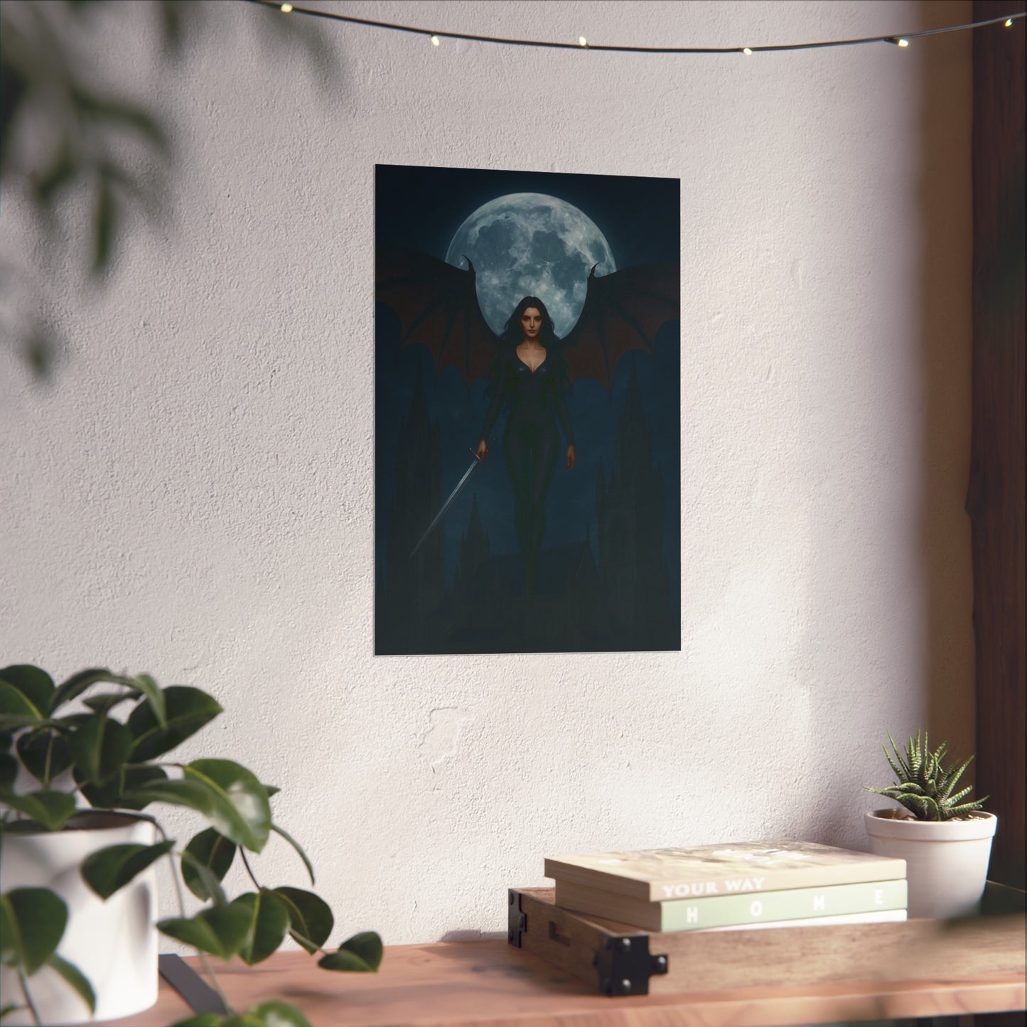 Oraya – Vampire Art Print from The Serpent & the Wings of Night