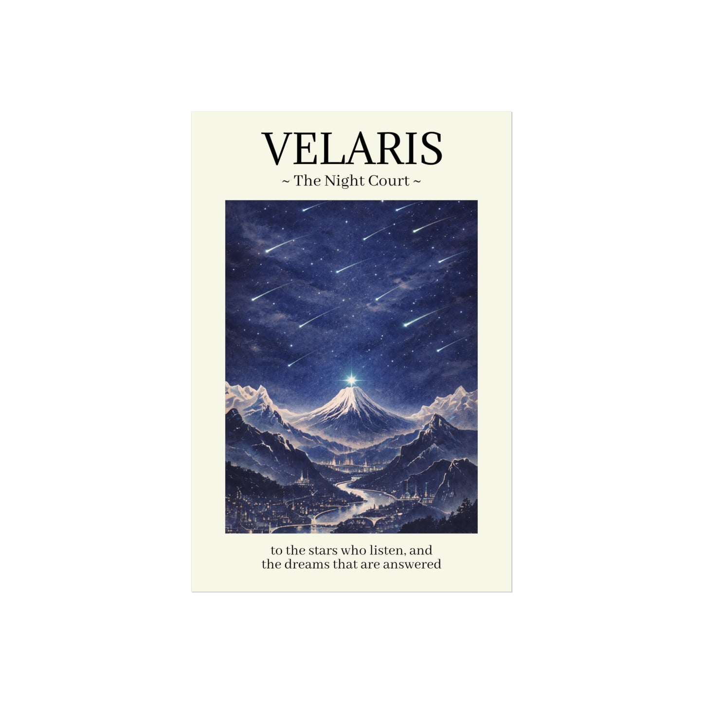 Velaris Wall Art Poster
