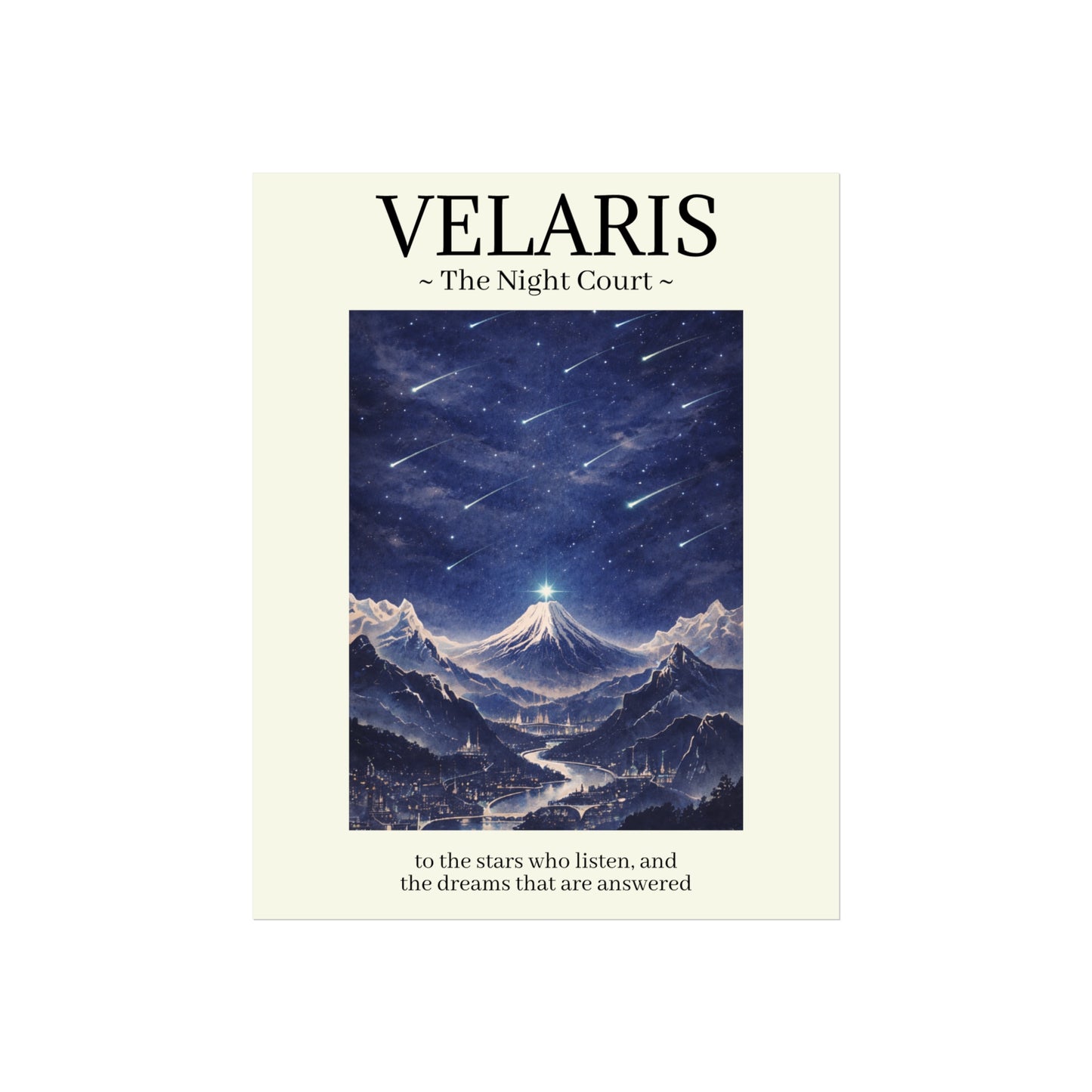 Velaris Wall Art Poster