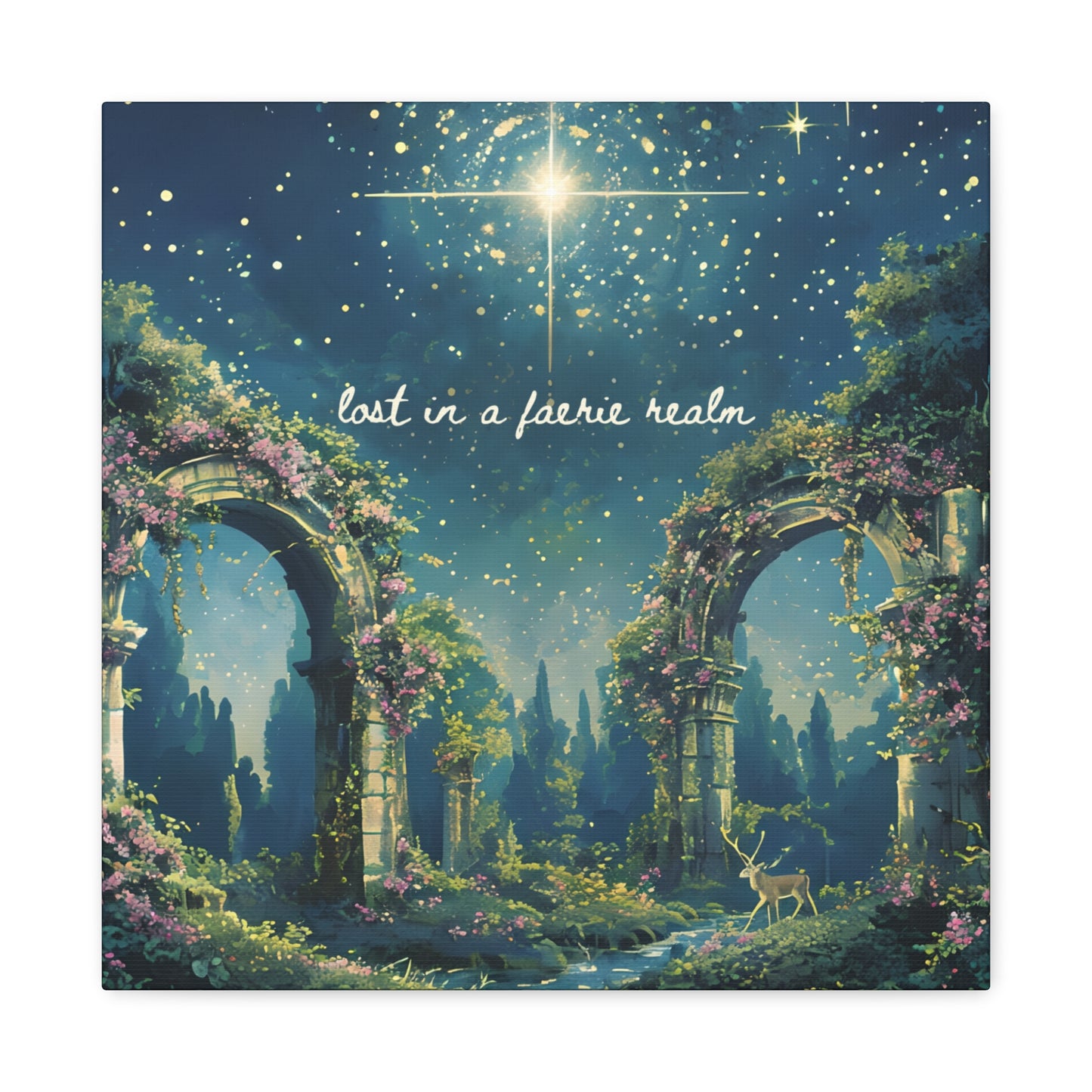 Lost in a Faerie Realm - Spring Court Wall Art Print