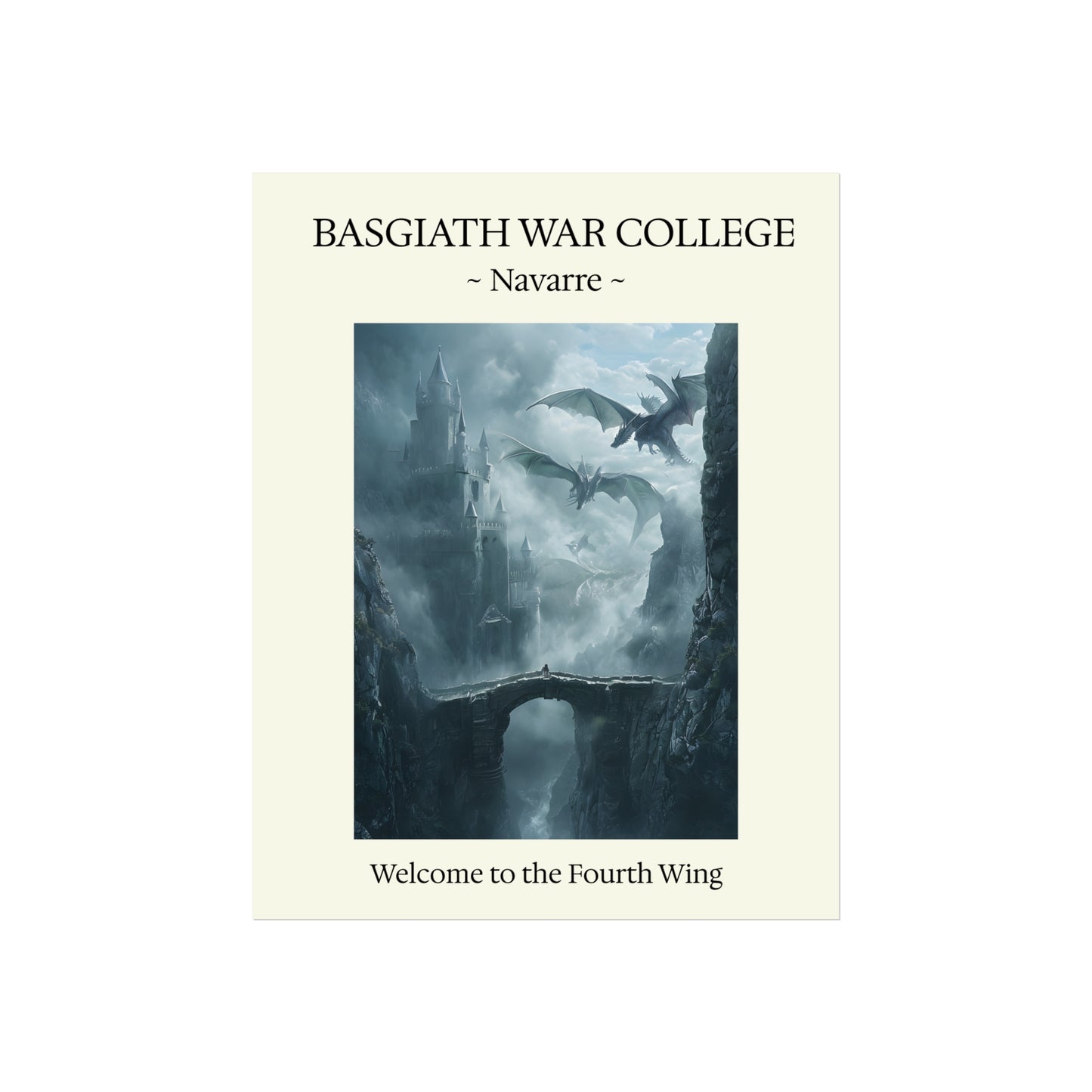 Basgiath War College Poster