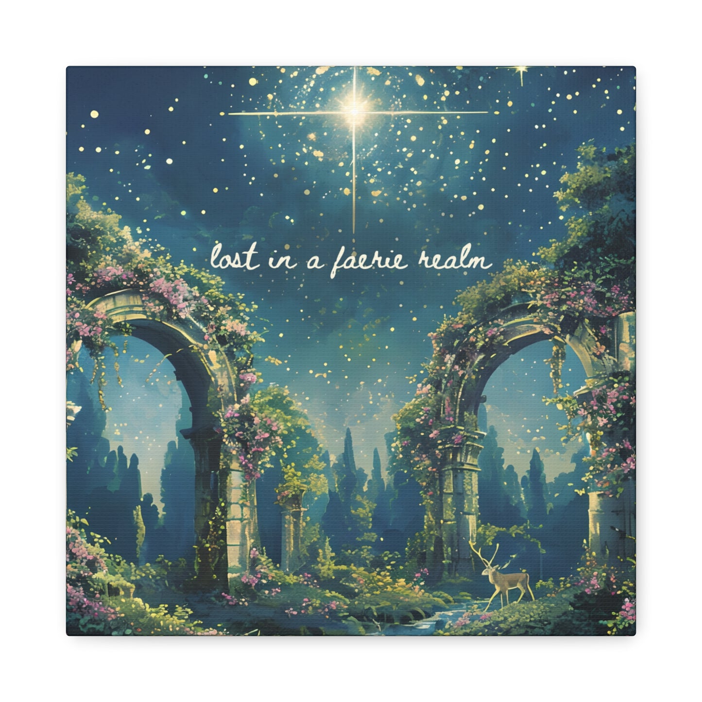 Lost in a Faerie Realm - Spring Court Wall Art Print