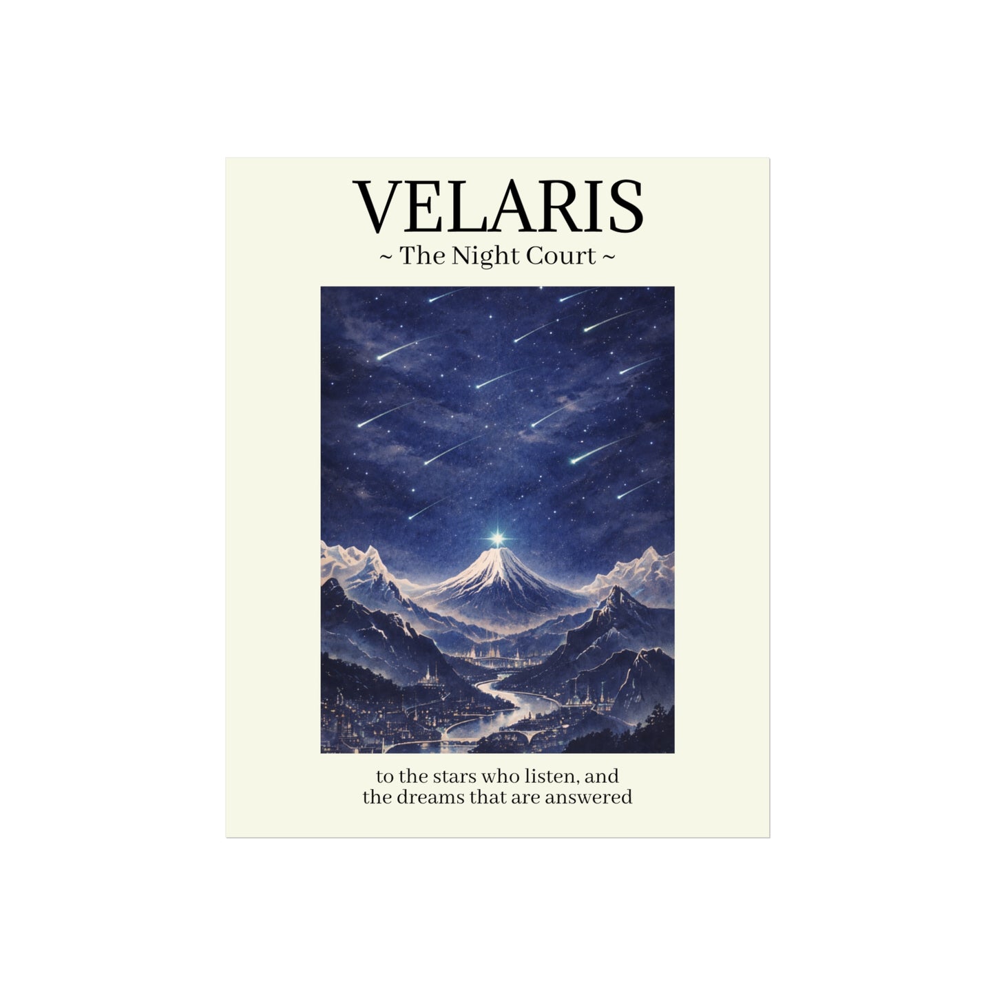 Velaris Wall Art Poster
