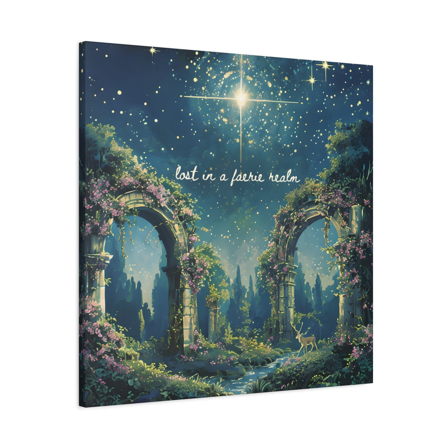 Lost in a Faerie Realm - Spring Court Wall Art Print