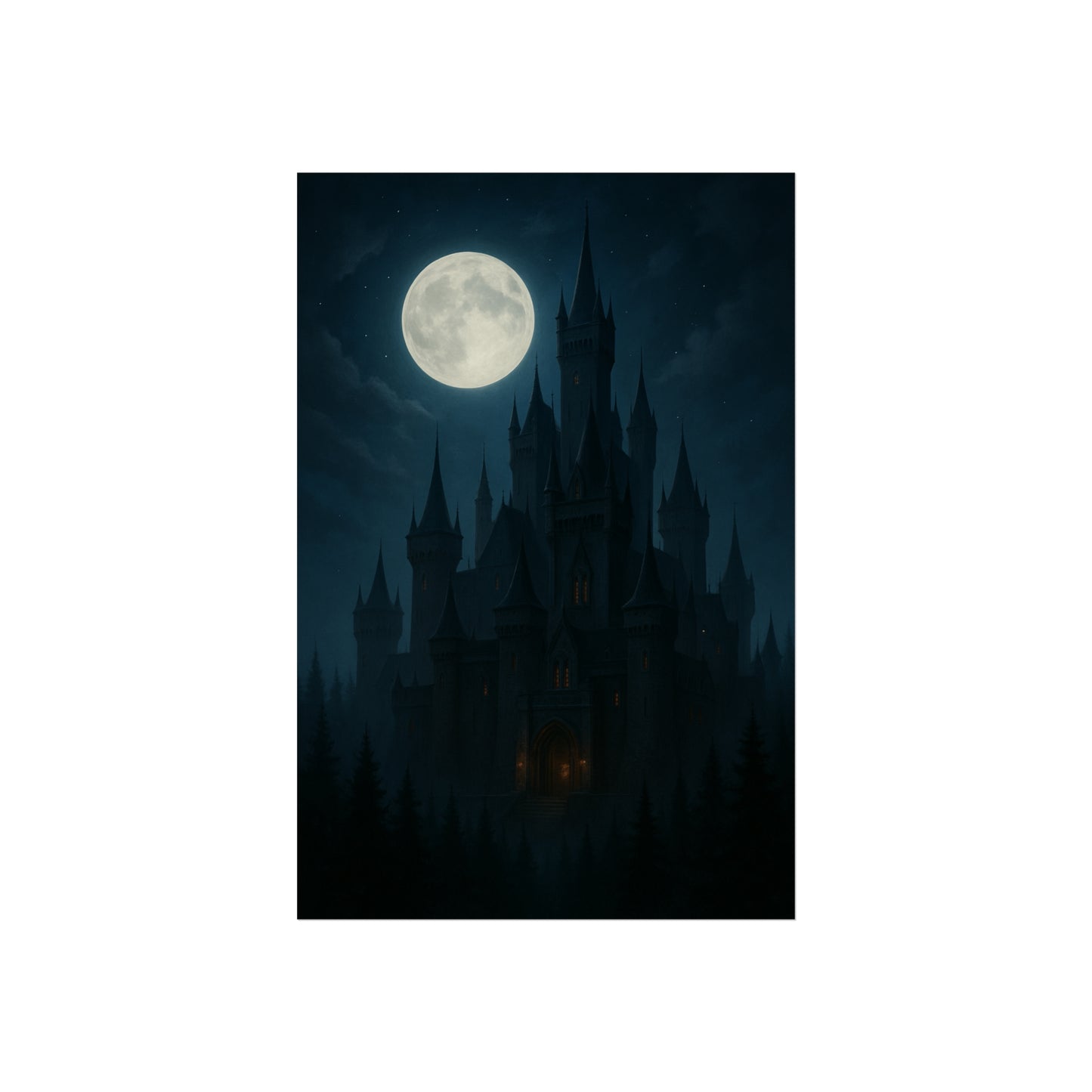 The Nightborn Castle – Gothic Vampire Wall Art from Crowns of Nyaxia
