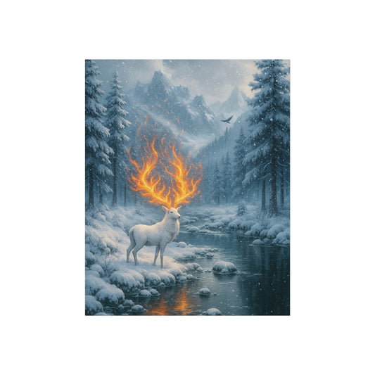 The Lord of the North - White Stag Poster