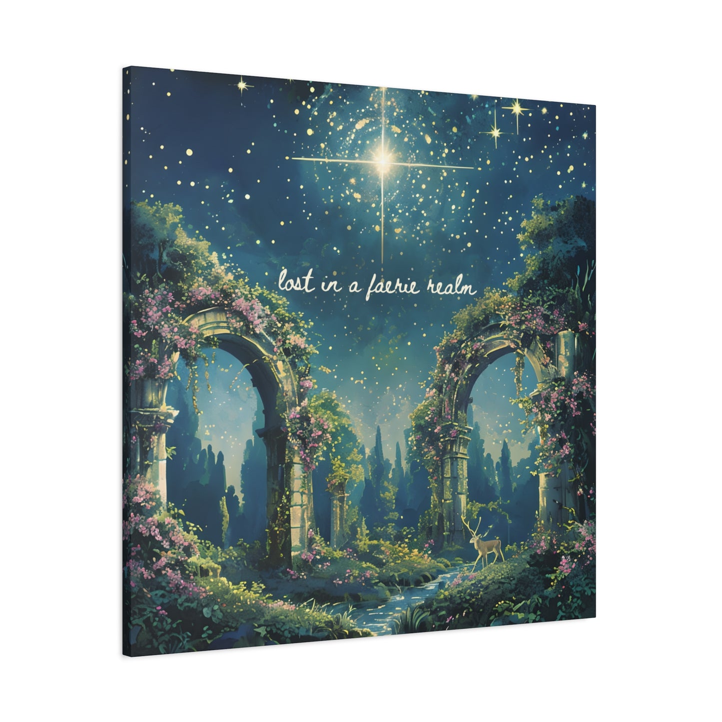 Lost in a Faerie Realm - Spring Court Wall Art Print